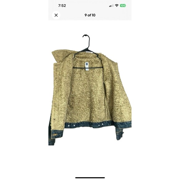 Lorelei Gilmore Denim Trucker Sherpa Jacket Blue Gilmore Girls Size Small Y2K 00 - Picture 8 of 9